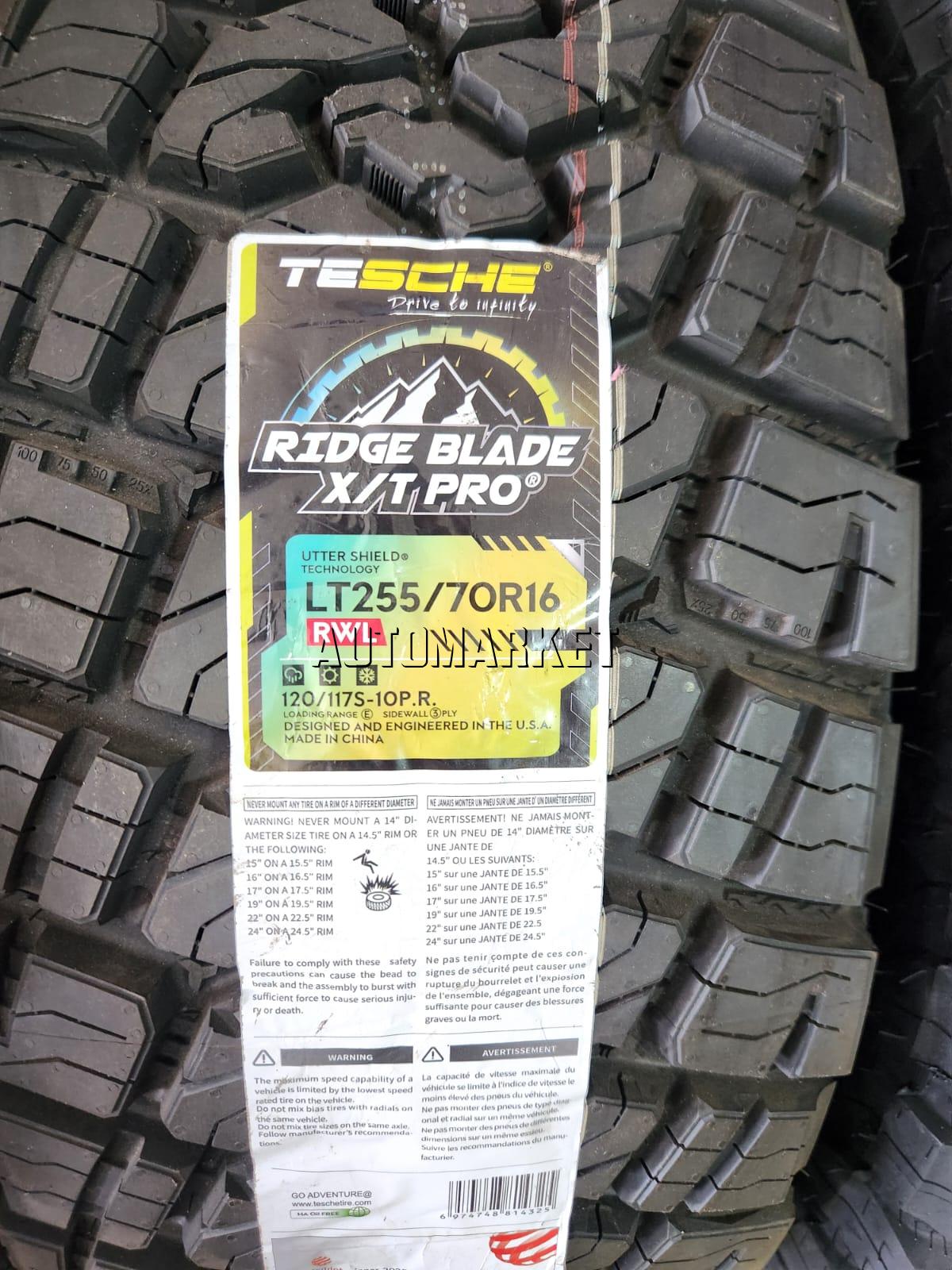 255/70R16 Tesche Ridgeblade X/T Pro Tyre