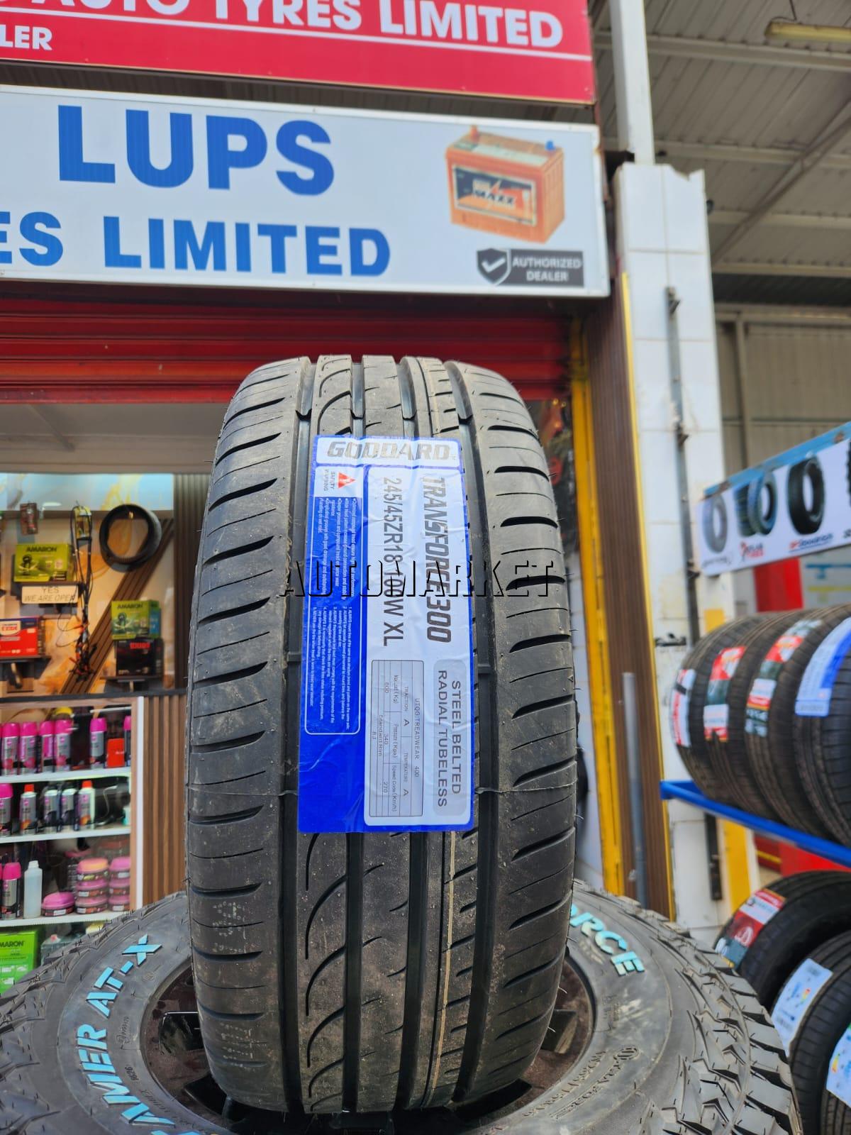 245/45ZR18 100W XL Goddard Transforce 300 Tyre – Made in China