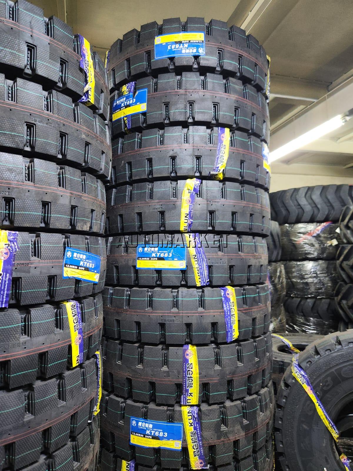12.00R20 KUNLUN (Mining) 24 Ply Truck Tyre from China