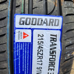 215/45ZR17 Goddard Transforce 300 91W XL Performance Tyre – Made in China