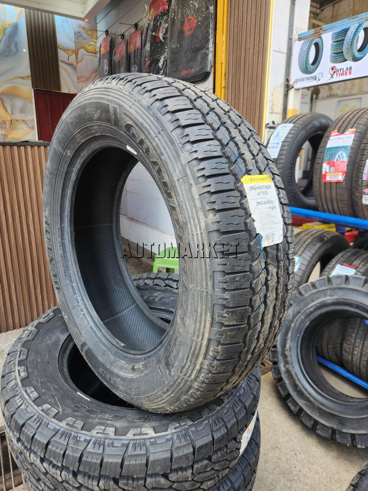 265/60R20 Dunlop Grandtrek AT30S 112H XL All-Terrain Tyre
