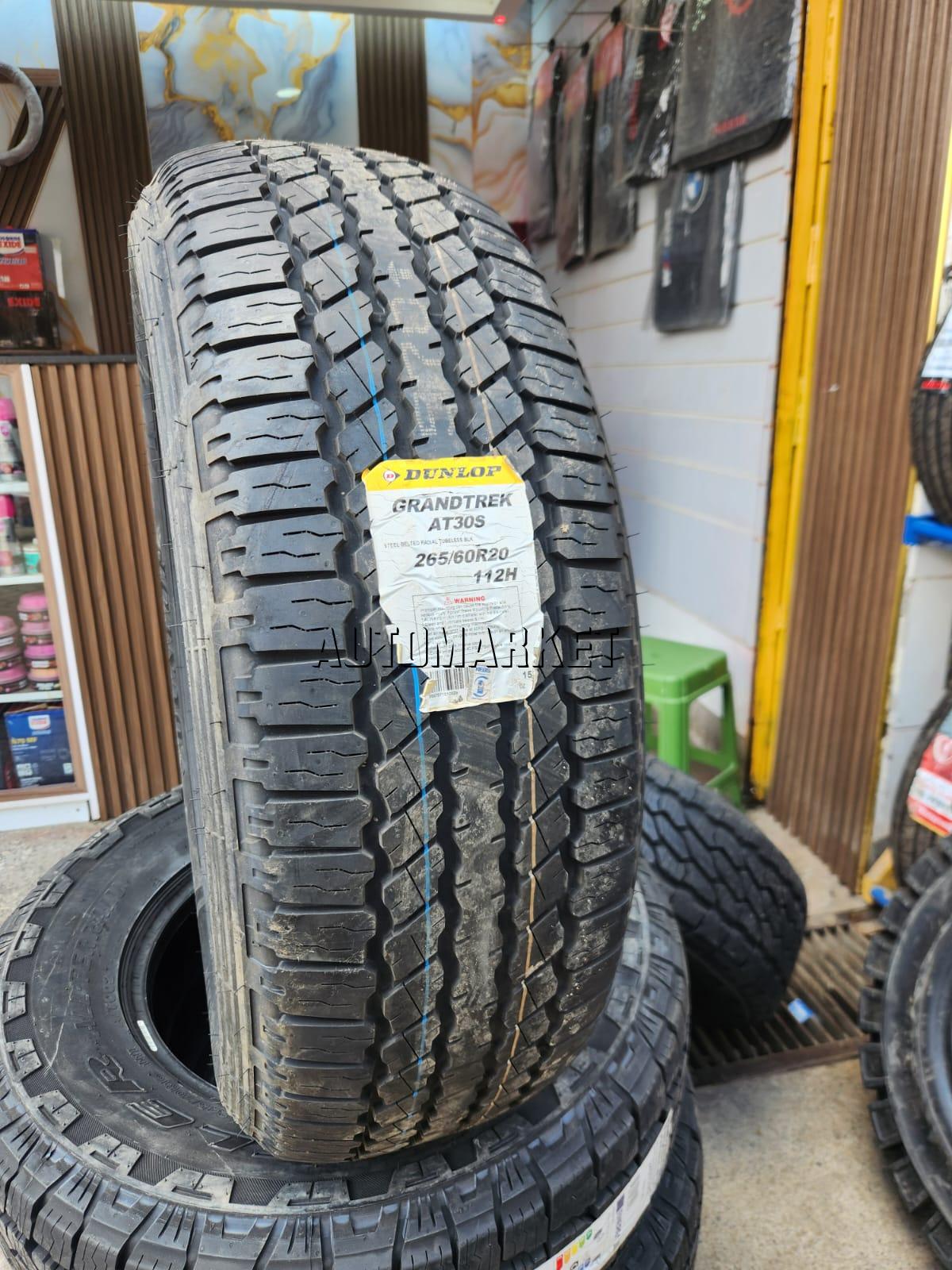 265/60R20 Dunlop Grandtrek AT30S 112H XL All-Terrain Tyre