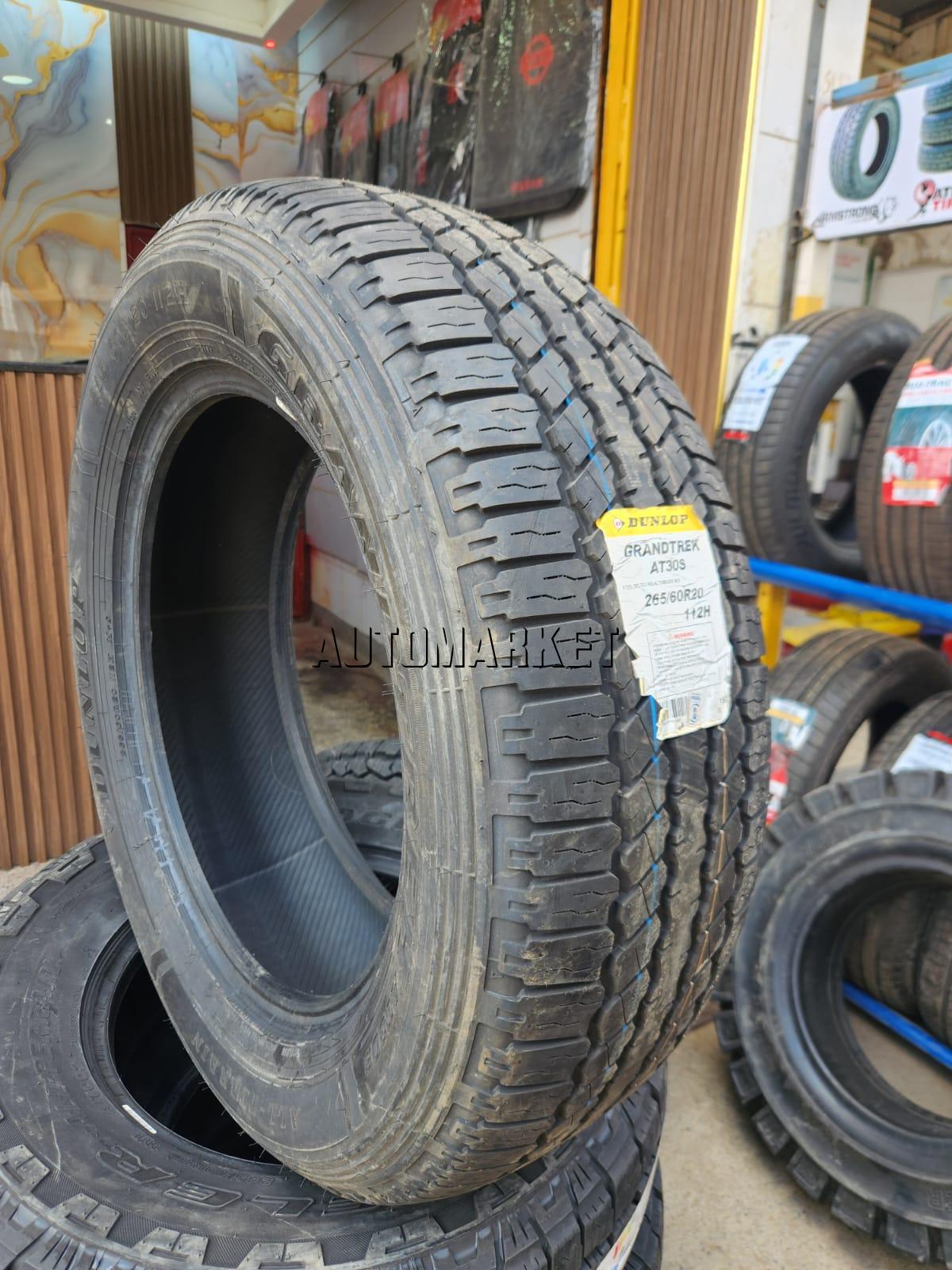 265/60R20 Dunlop Grandtrek AT30S 112H XL All-Terrain Tyre
