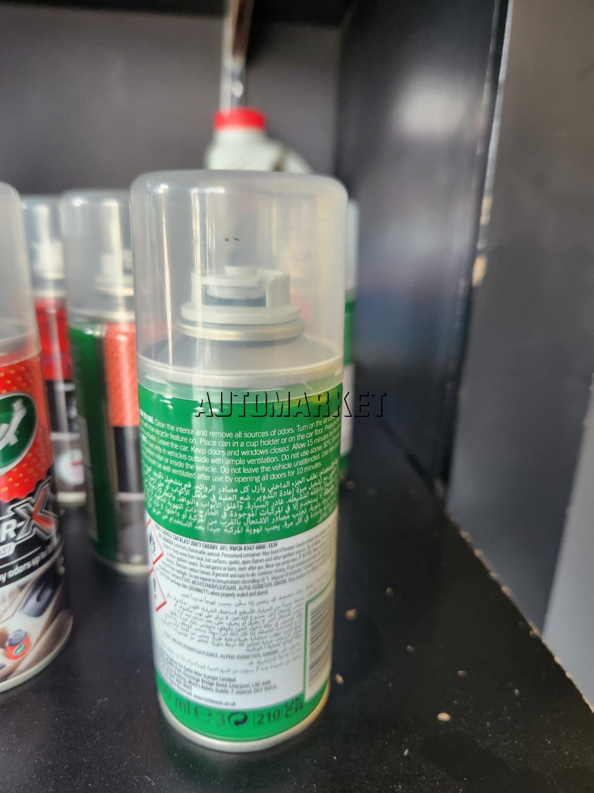 Turtle Wax Odor-X Whole Car Blast – Juicy Cherry 100ml