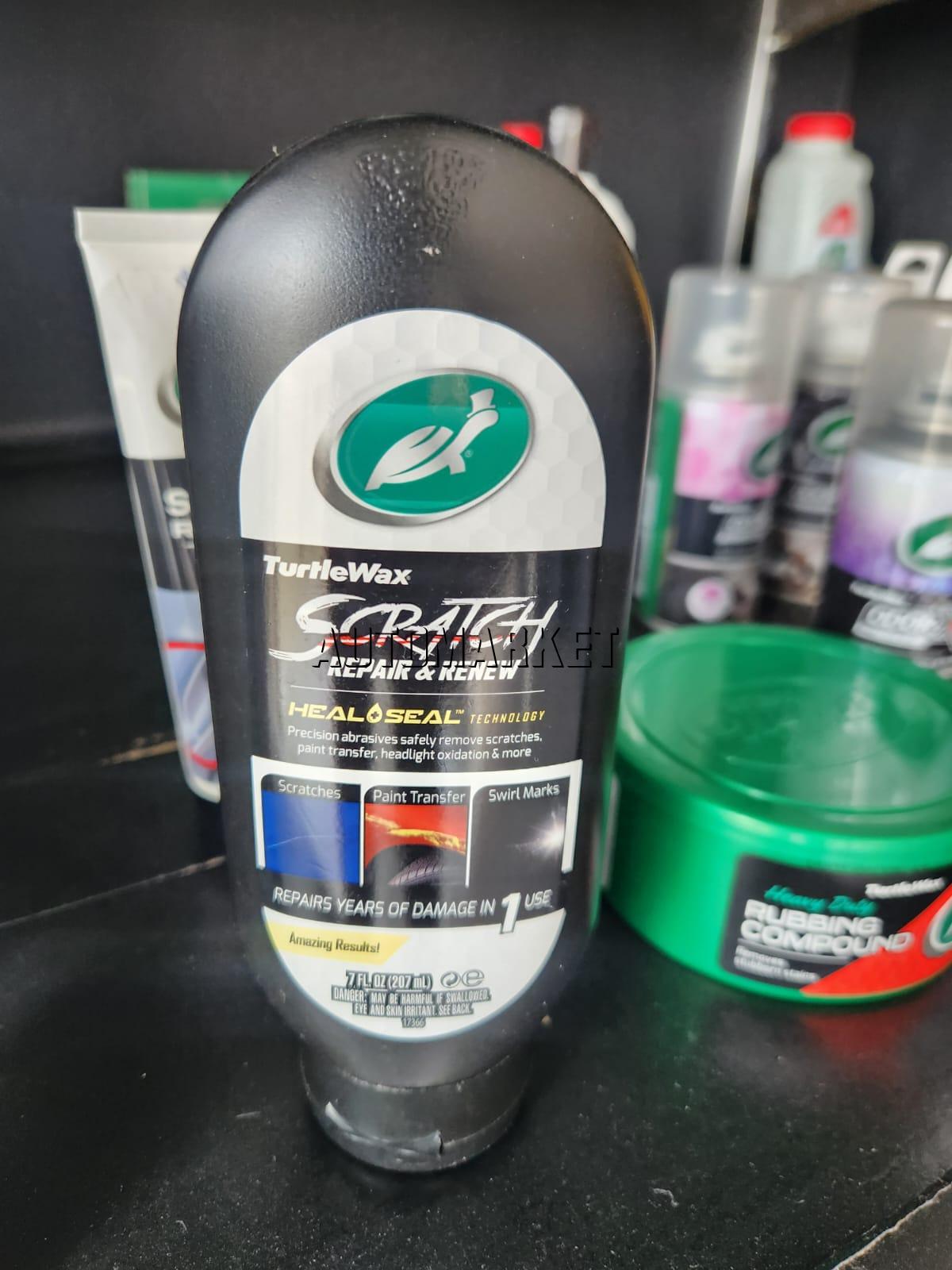 Turtle Wax Scratch Repair & Renew 207ml – Heal & Seal Scratch Remover