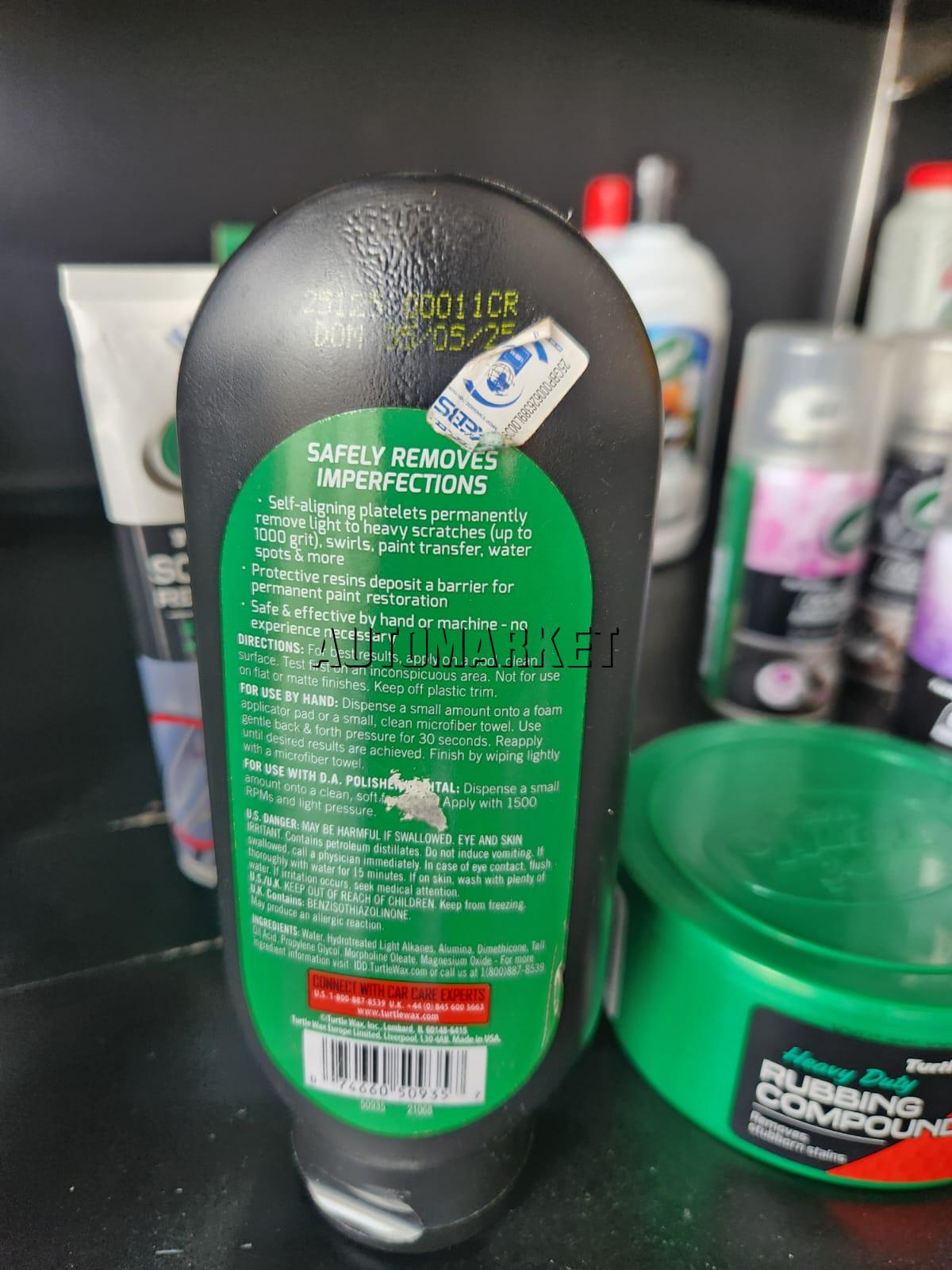 Turtle Wax Scratch Repair & Renew 207ml – Heal & Seal Scratch Remover