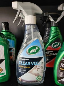 Turtle Wax Clear Vue Glass Cleaner 500ml for streak-free car windows and mirrors