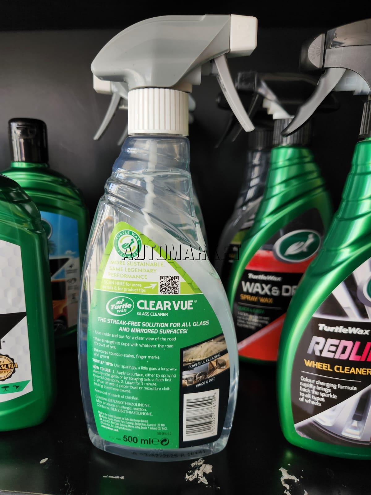 Turtle Wax Clear Vue Glass Cleaner 500ml