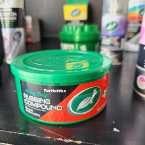 Turtle Wax Heavy Duty Rubbing Compound 298g – Scratch, Oxidation & Paint Transfer Remover