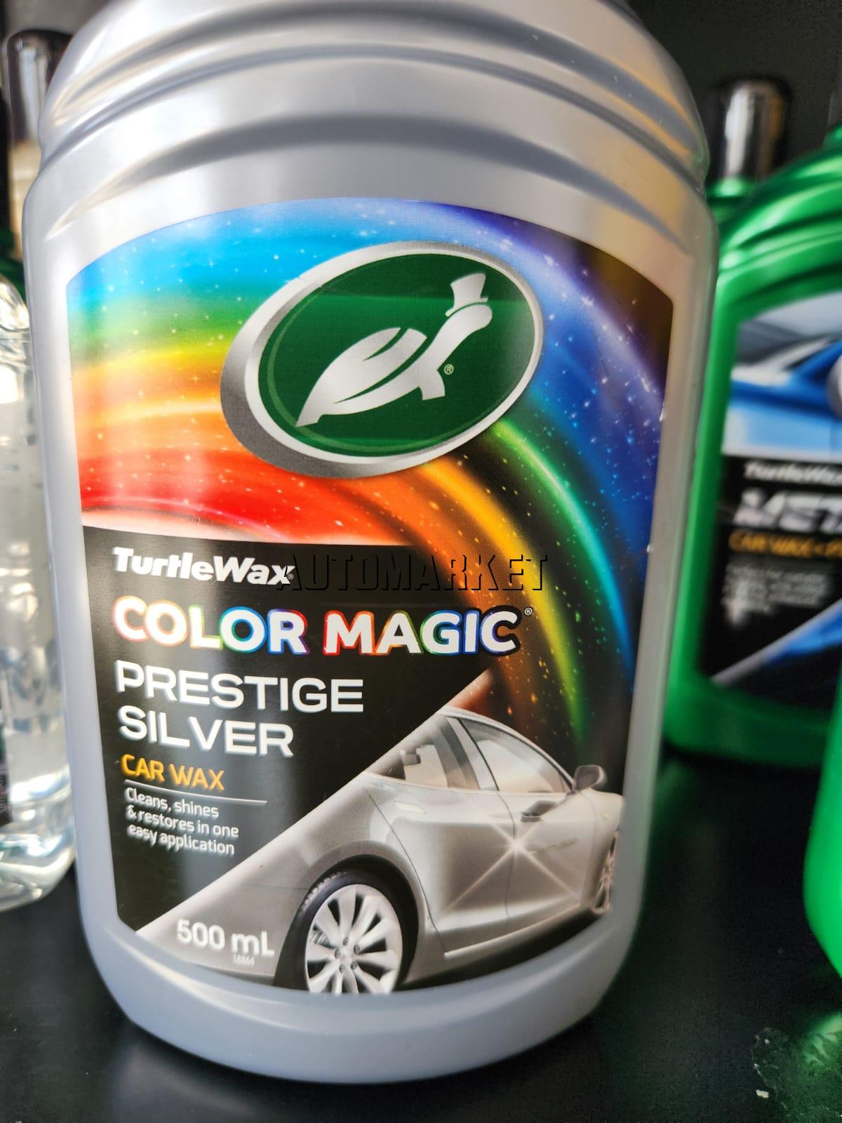 Turtle Wax Color Magic Prestige Silver Car Wax 500ml