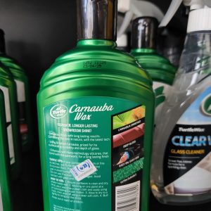 Turtle Wax Carnauba Wax 500ml – Deep Gloss Car Wax & Paint Protection