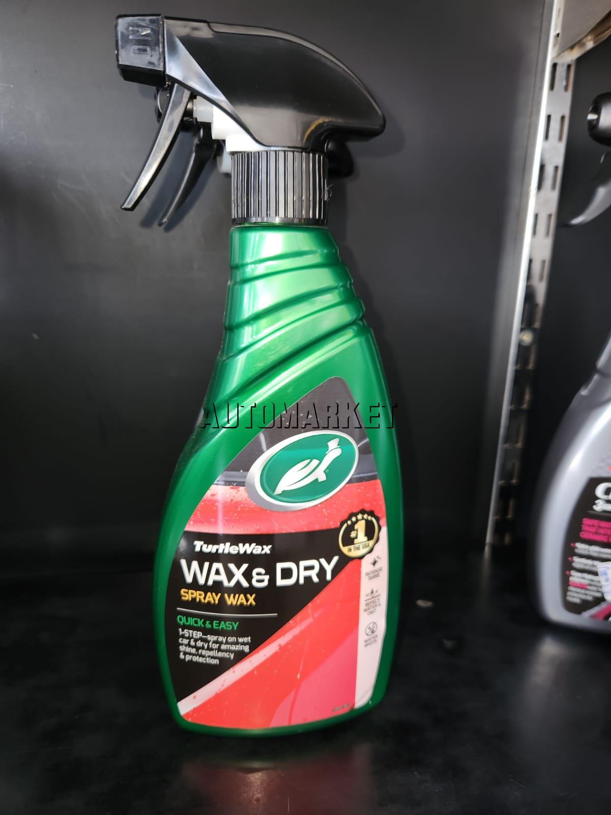 Turtle Wax Wax & Dry Spray Wax 500ml