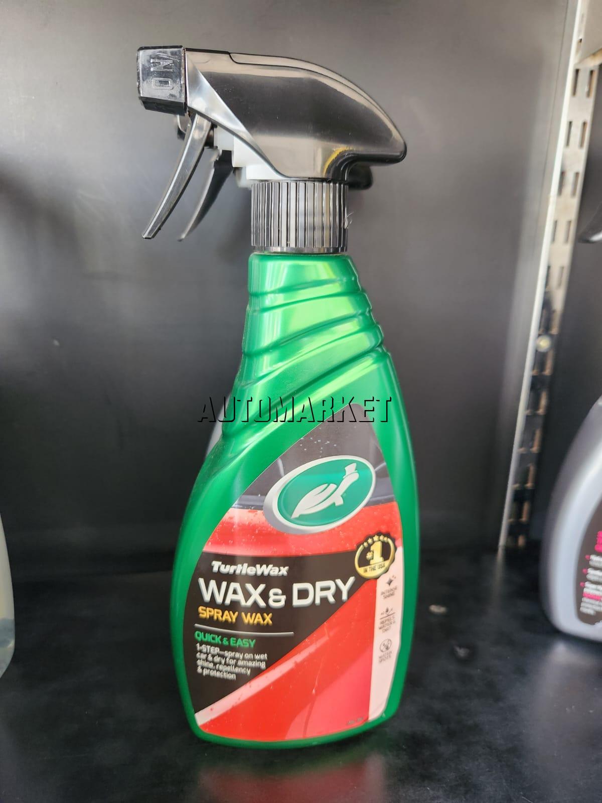 Turtle Wax Wax & Dry Spray Wax 500ml