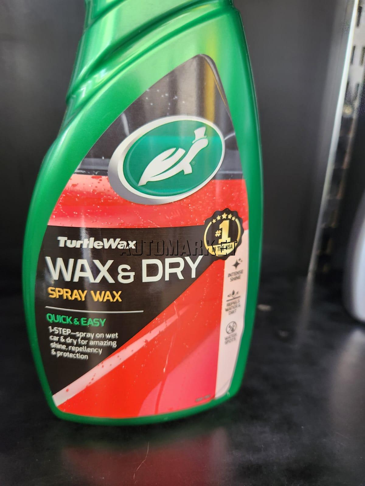 Turtle Wax Wax & Dry Spray Wax 500ml