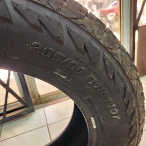 265/60R18 Kumho Road Venture AT52 110T All-Terrain Tyre – Made in China