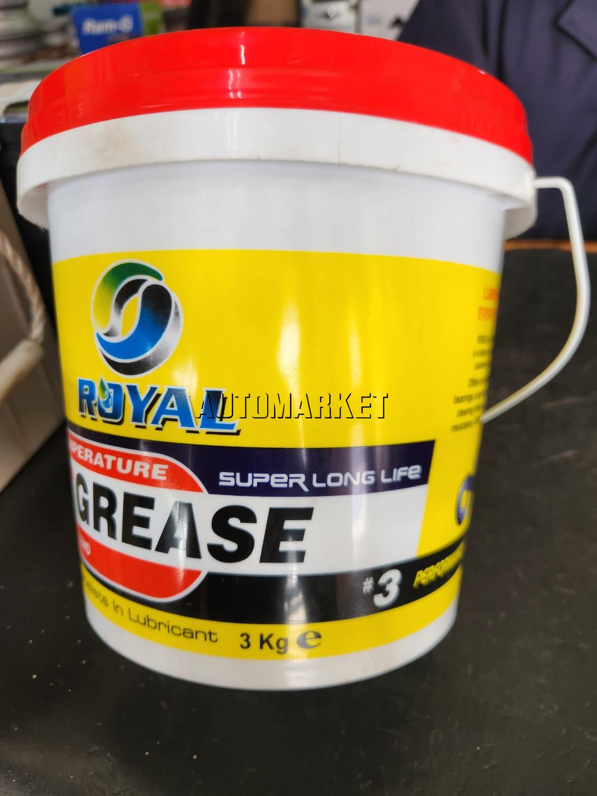Royal High-Temperature Red Grease No. 3 – 3kg