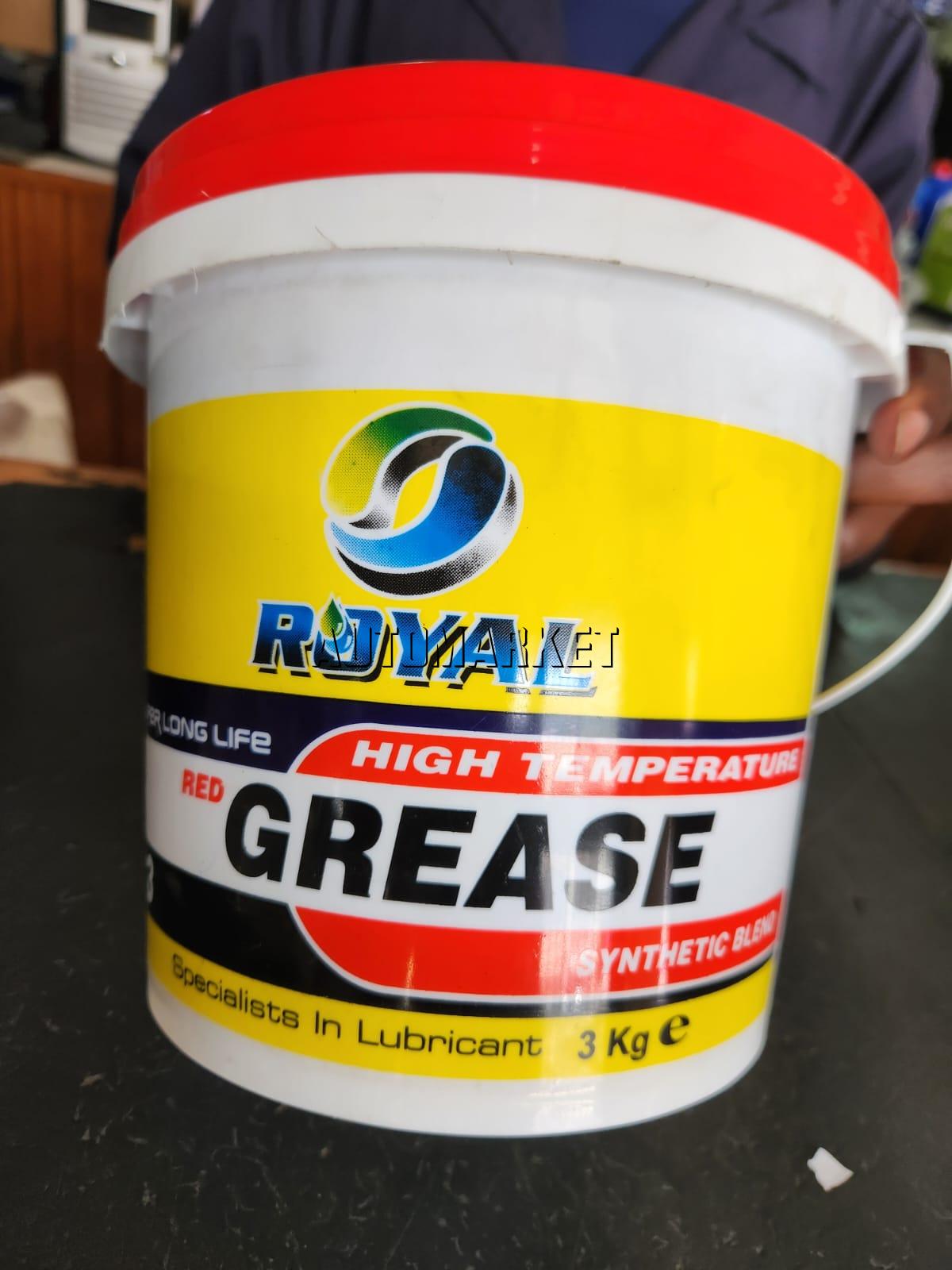 Royal High-Temperature Red Grease No. 3 – 3kg