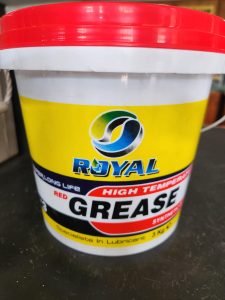 Royal High-Temp Red Grease No. 3 3kg pail for automotive and industrial lubrication