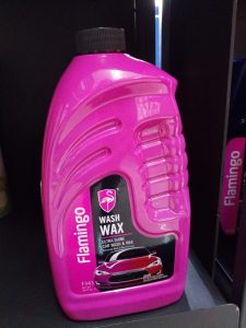 Flamingo Wash Wax F343 1L ultra shine car wash and wax