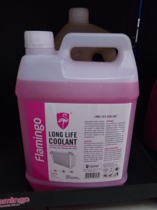 Flamingo Long Life Coolant F078 4L for vehicle cooling systems