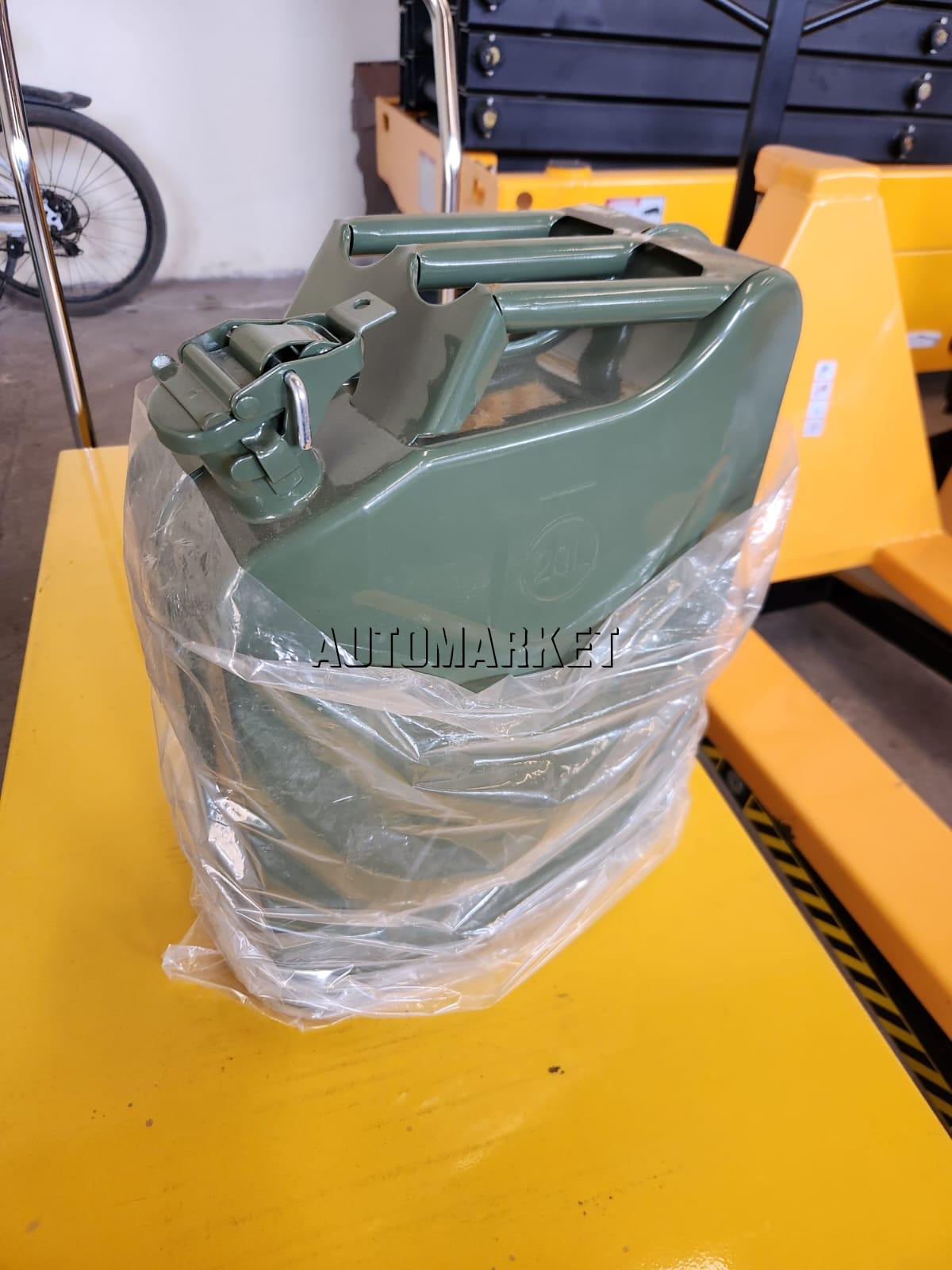 20L Metallic Fuel Jerry Can – Heavy Duty Steel Fuel Can