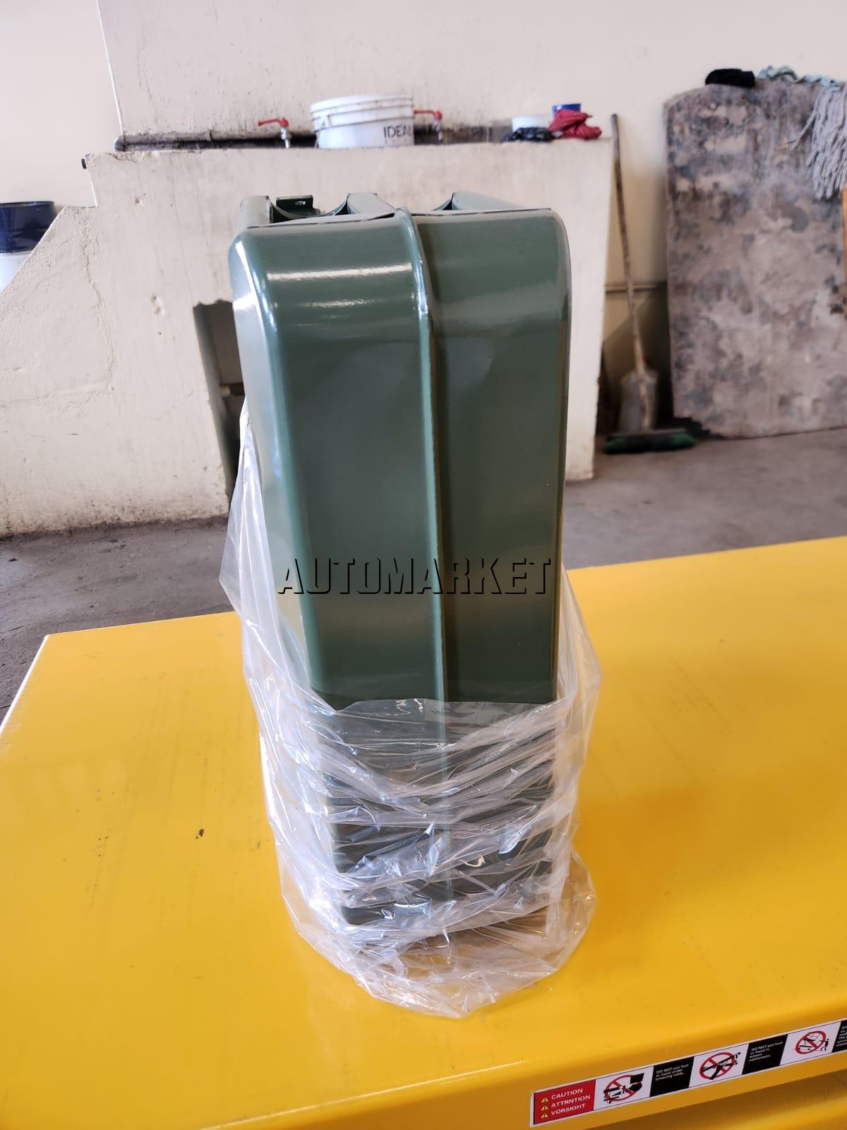 20L Metallic Fuel Jerry Can – Heavy Duty Steel Fuel Can
