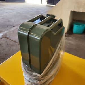20L Metallic Fuel Jerry Can – Heavy Duty Steel Fuel Can