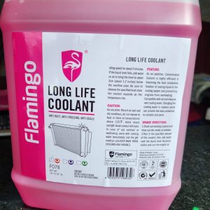 Flamingo Long Life Coolant F078 4L – Anti-Rust, Anti-Freeze & Anti-Scale