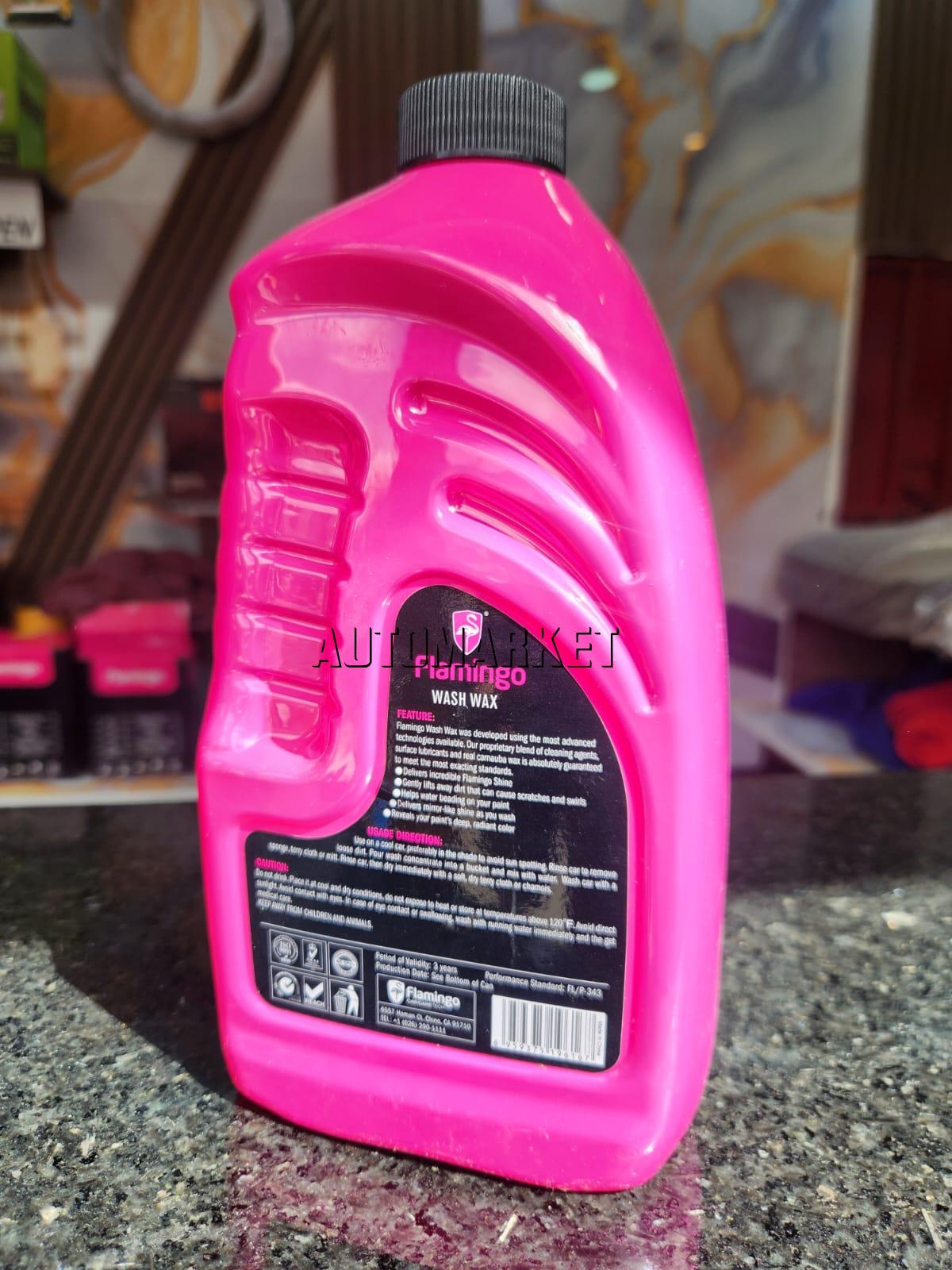 Flamingo Wash Wax F343 1L – Ultra Shine Car Wash & Wax