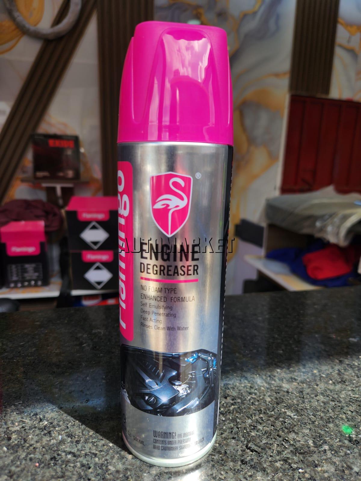 Flamingo Engine Degreaser F009 500ml – No Foam Engine Surface Cleaner