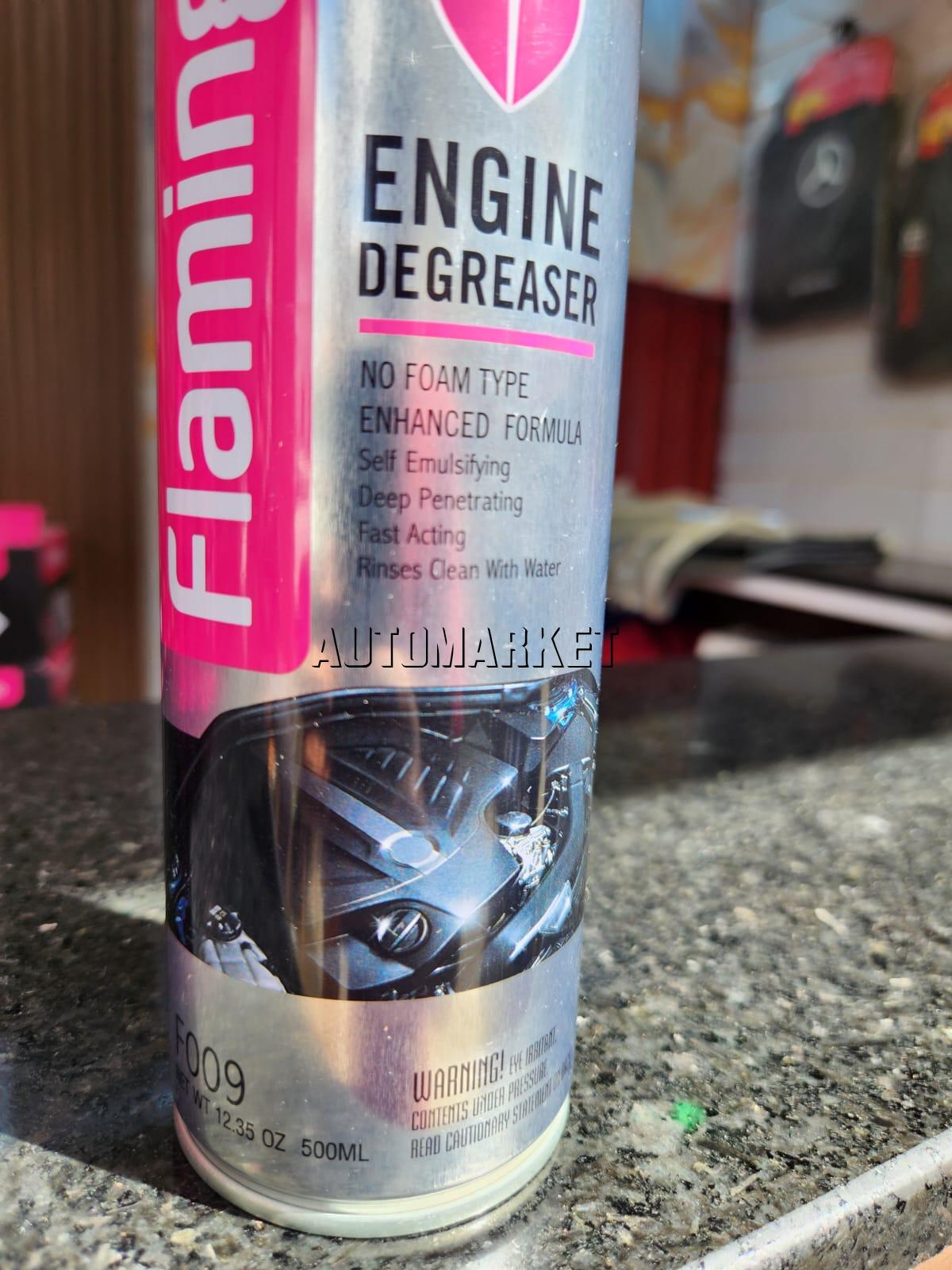 Flamingo Engine Degreaser F009 500ml – No Foam Engine Surface Cleaner