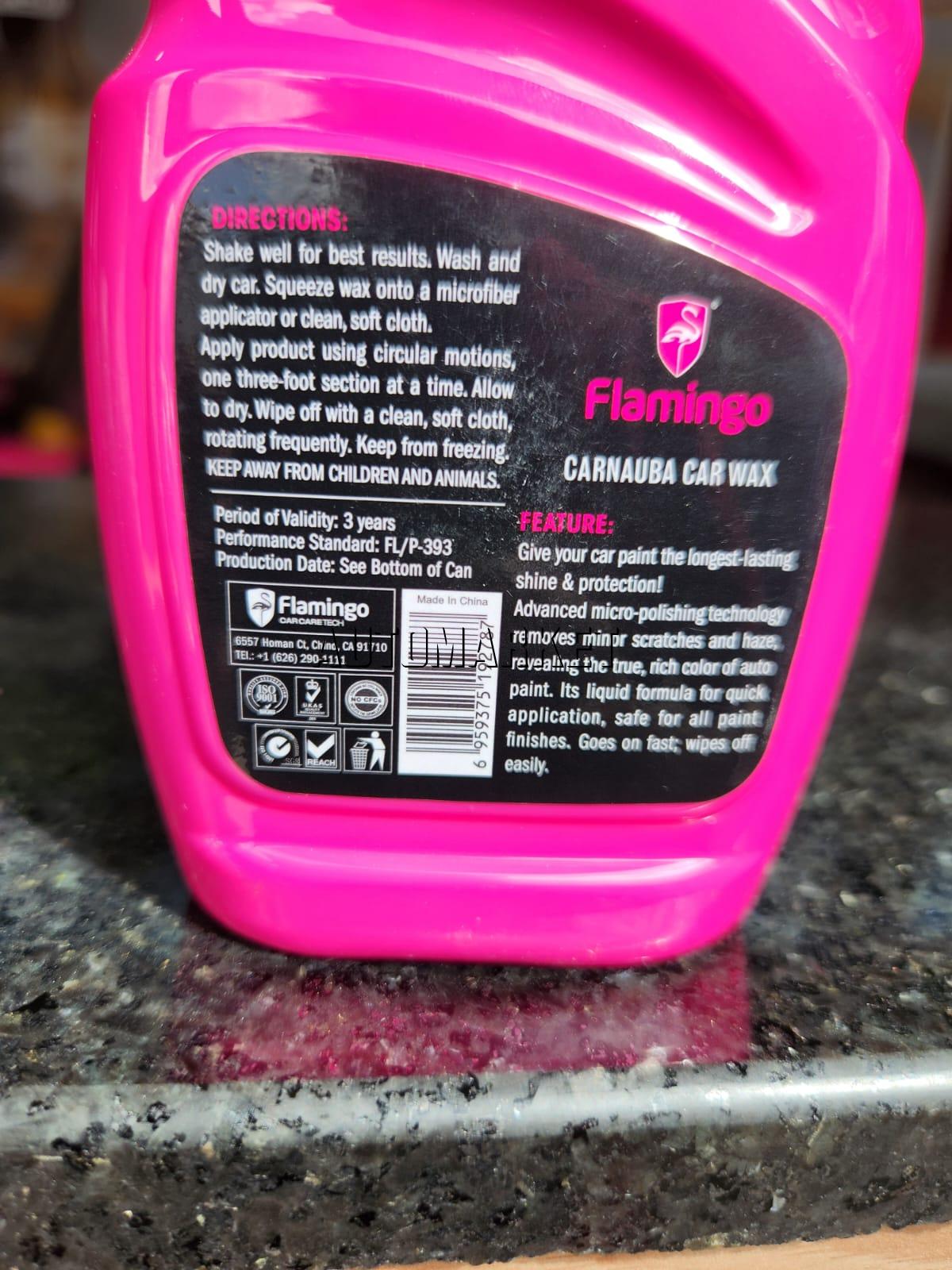 Flamingo Carnauba Car Wax F393 300ml