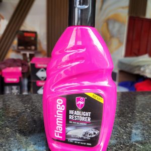 Flamingo Headlight Restorer F391 300ml – One-Step Headlight Cleaner & Polish