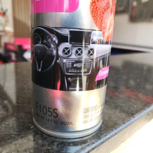 Flamingo Silicone Dashboard Polish Strawberry 650ml – F105S