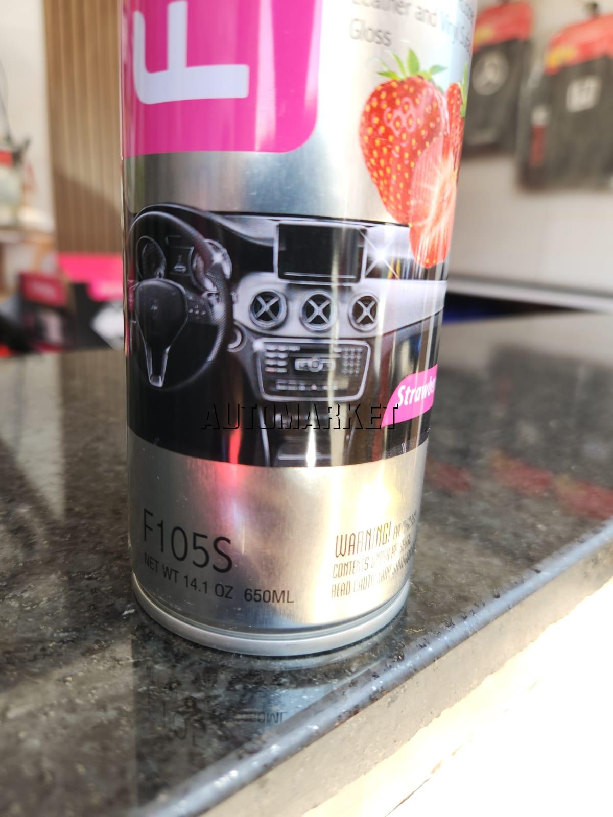 Flamingo Silicone Dashboard Polish Strawberry 650ml – F105S