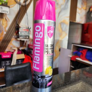 Flamingo Silicone Dashboard Polish Lemon 650ml – F105L