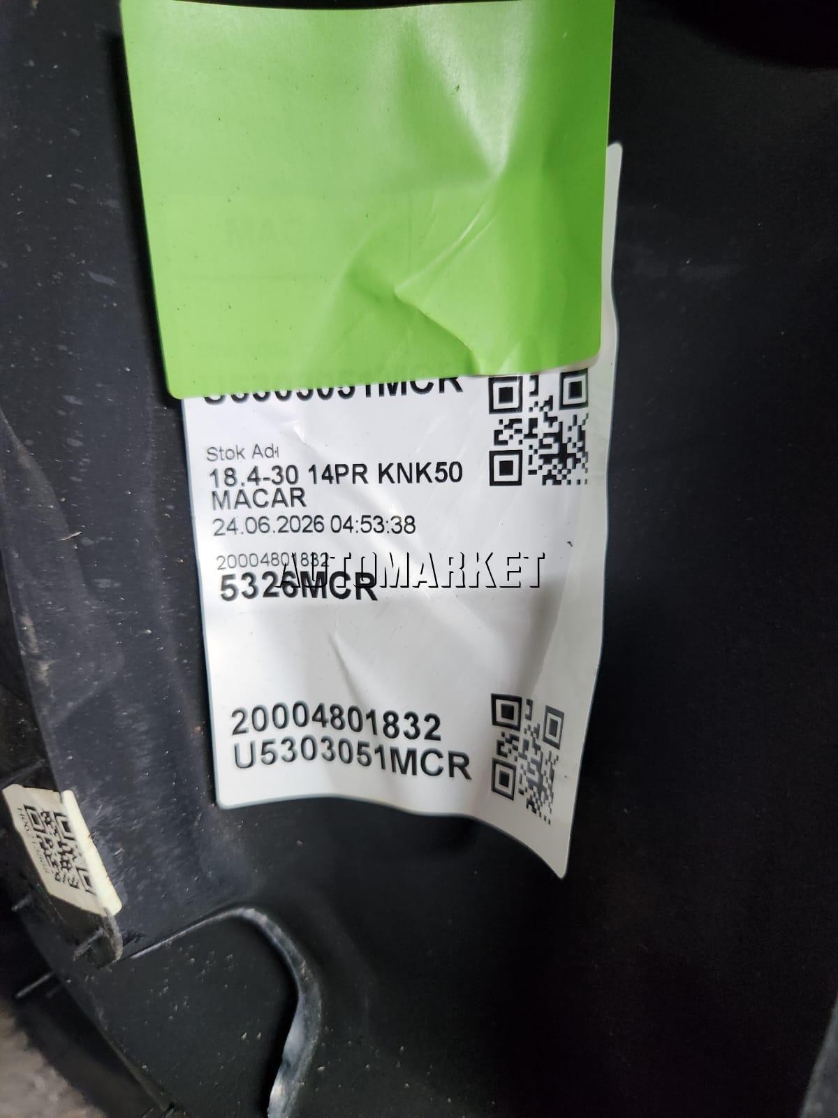 18.4-30 MACAR 14PR Agricultural Tractor Tyre – Made in Turkey