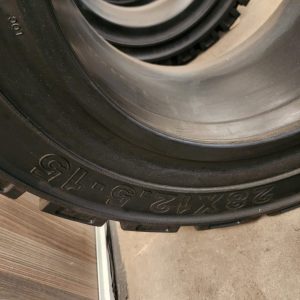 28×9-15 ACHIEVER Solid Standard Industrial Forklift Tyre – Made in Sri Lanka