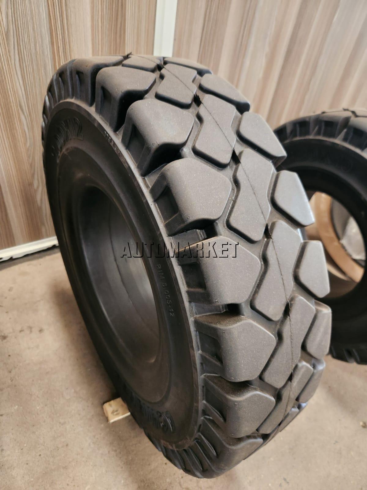 7.00×12 ACHIEVER Solid Standard Industrial Forklift Tyre – Made in Sri Lanka