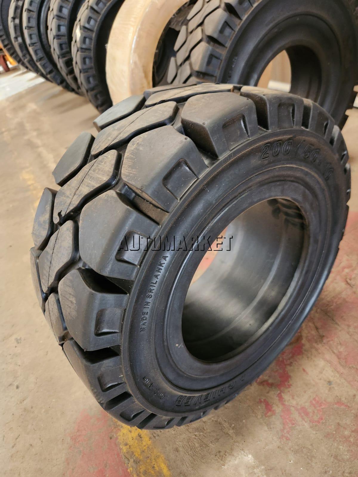 200/50-10 ACHIEVER Solid Standard Forklift Tyre – Made in Sri Lanka