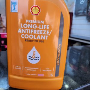 Shell Premium Long Life Antifreeze Coolant Red 1L in Kenya
