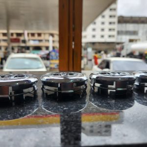 Toyota Chrome Wheel Center Caps – Set of 4