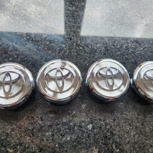 Toyota Chrome Wheel Center Caps – Set of 4