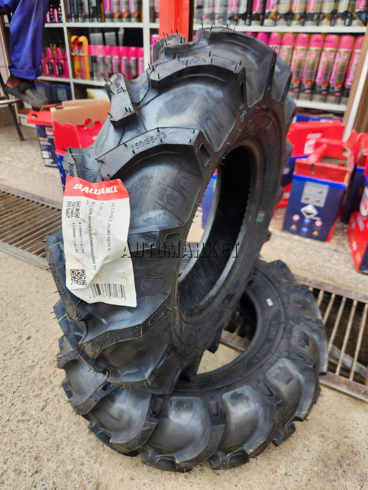 6.00-12 Alliance 8PR Agricultural Tractor Tyre – Made in India