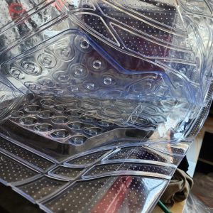 Clear Transparent Car Floor Mats for 5-Seater Vehicles
