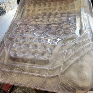 Clear Transparent Car Floor Mats for 7-Seater Vehicles