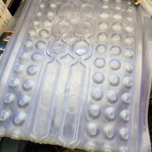 Clear Transparent Car Floor Mats for 7-Seater Vehicles