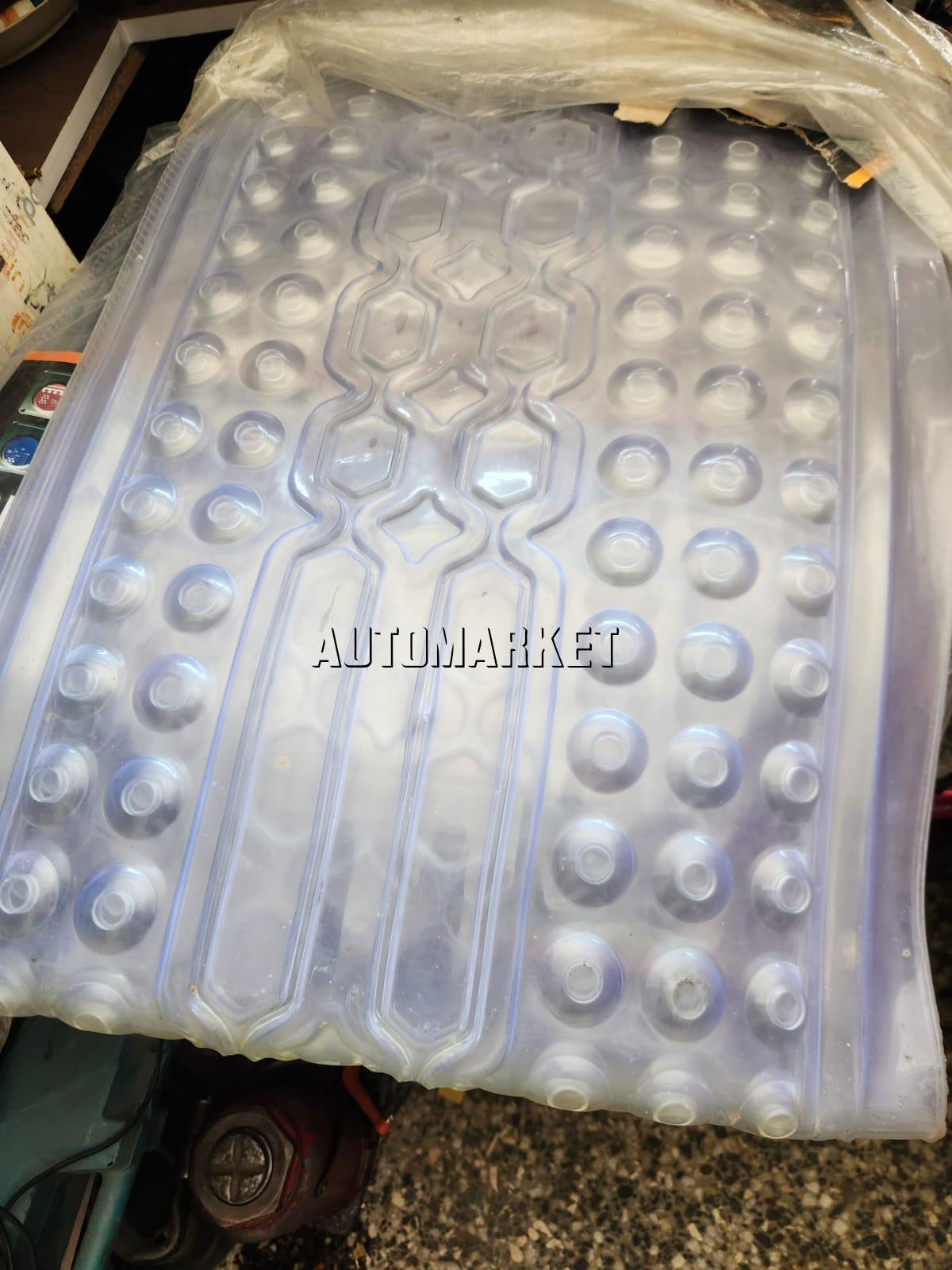 Clear Transparent Car Floor Mats for 7-Seater Vehicles