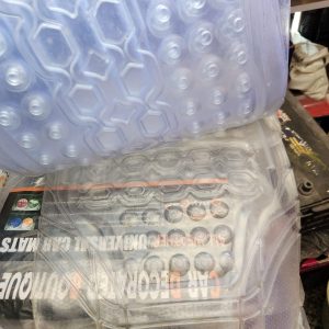 Clear Transparent Car Floor Mats for 7-Seater Vehicles