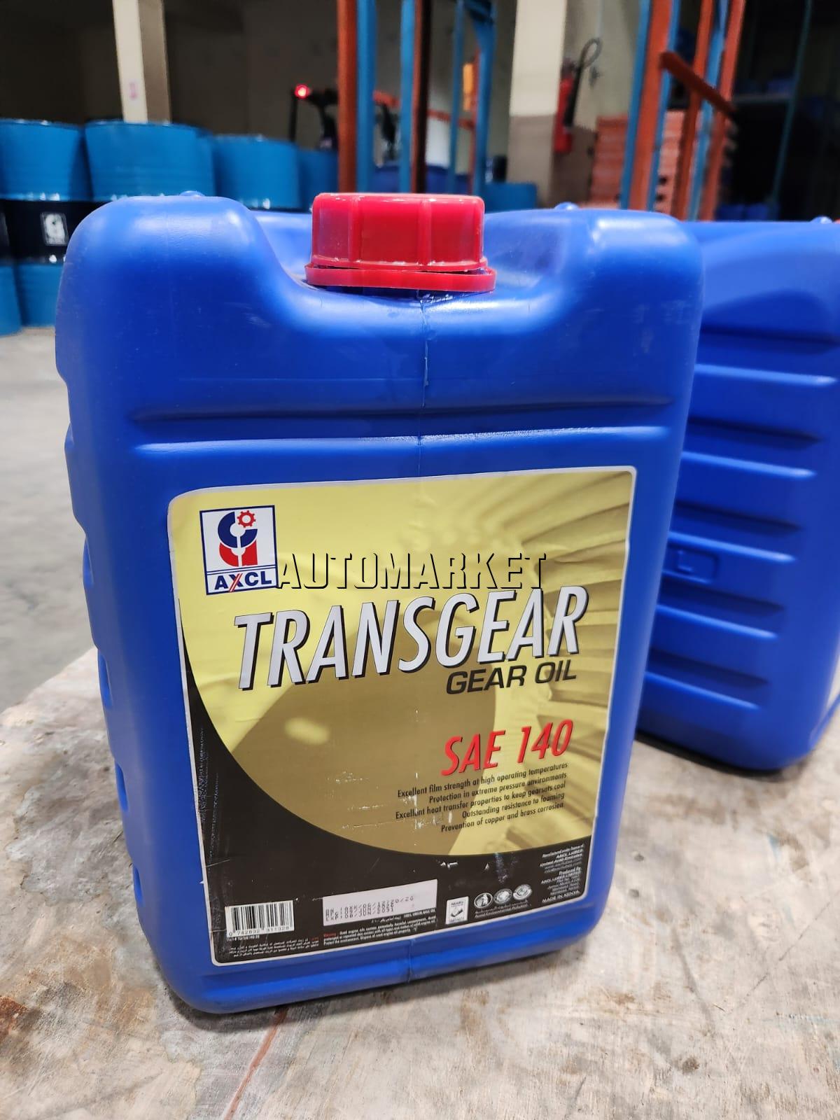 AXCL Transgear SAE 140 Gear Oil 20L